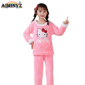 بيجامه بنات النوم شتويه -Girls' winter pajamas