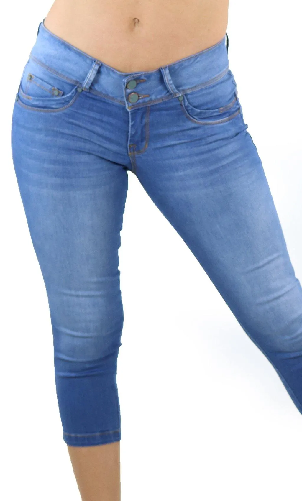 19025 Capri Skinny Jeans Women Maripily Rivera