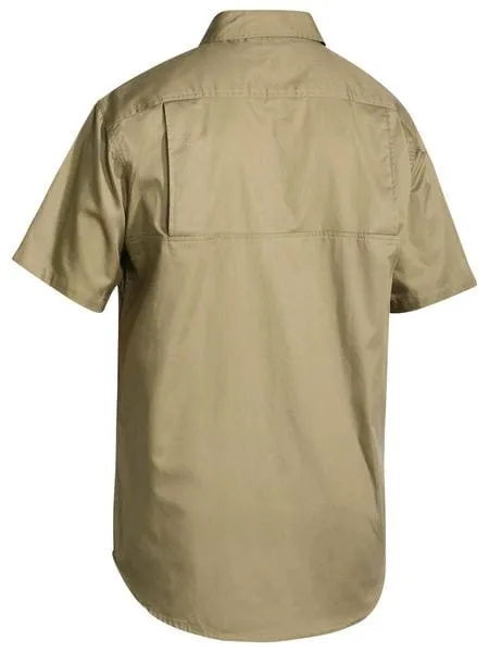 Bisley Cool Lightweight Drill Short Sleeve Shirt