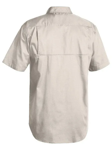Bisley Cool Lightweight Drill Short Sleeve Shirt