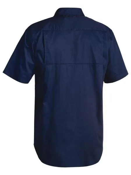 Bisley Cool Lightweight Drill Short Sleeve Shirt