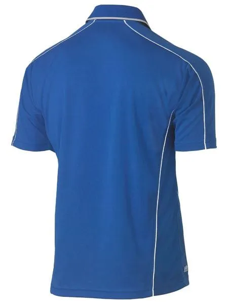 Bisley Cool Mesh Polo with Reflective Piping
