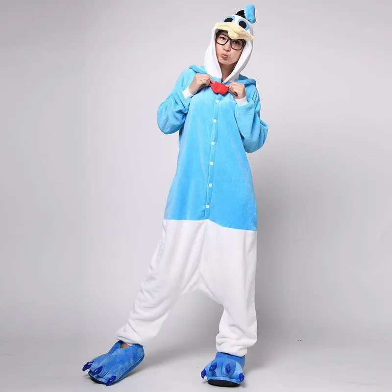 Donald Duck Animal Kigurumi Costumes Onesies Pajamas