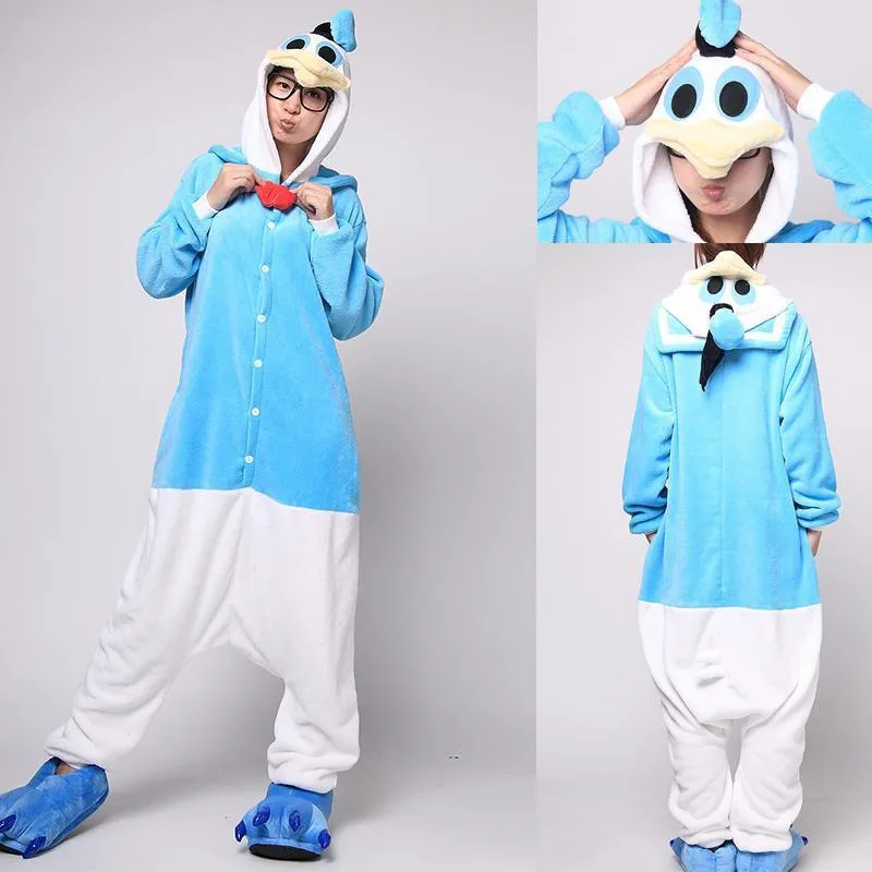 Donald Duck Animal Kigurumi Costumes Onesies Pajamas