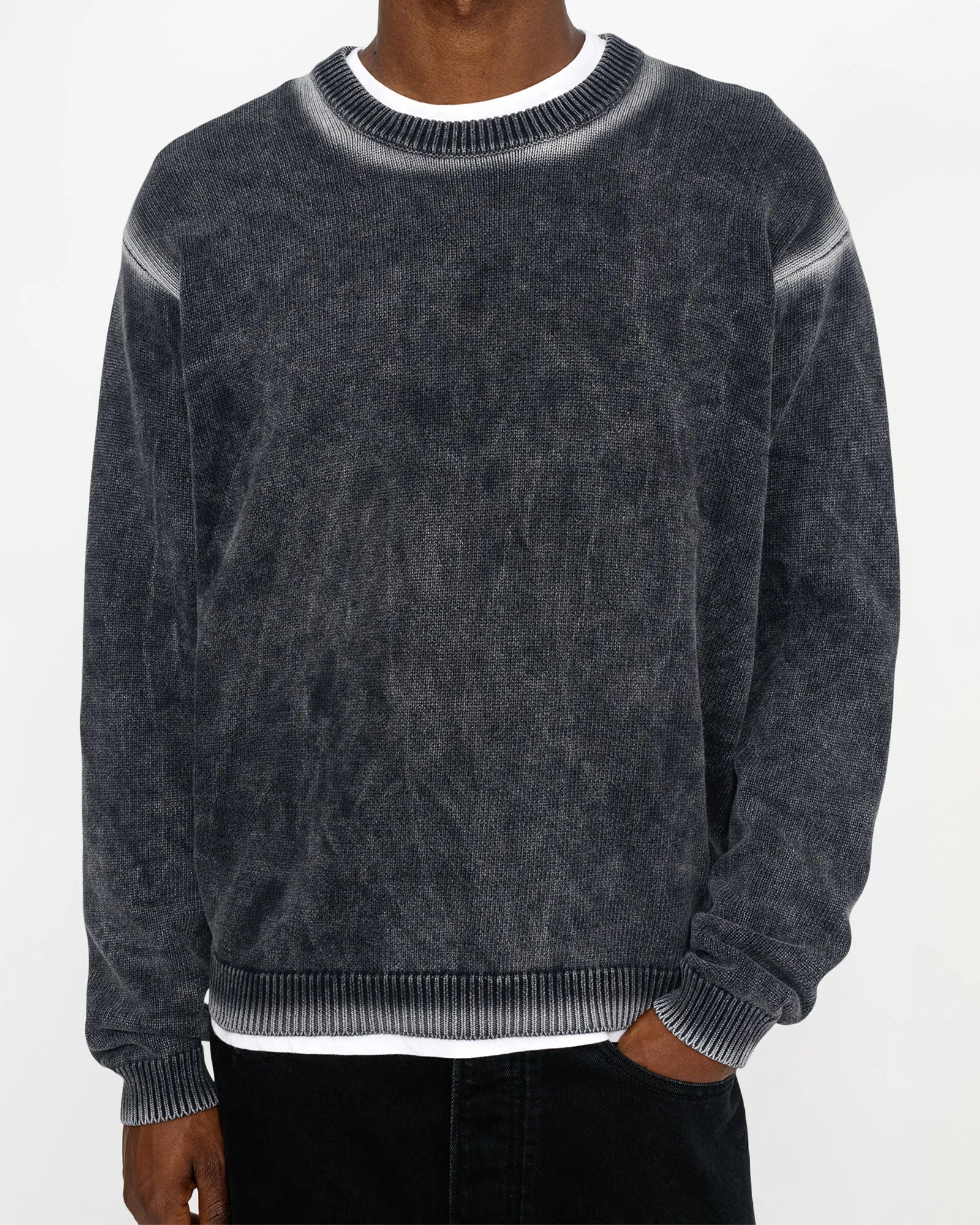 FADED COTTON CREW