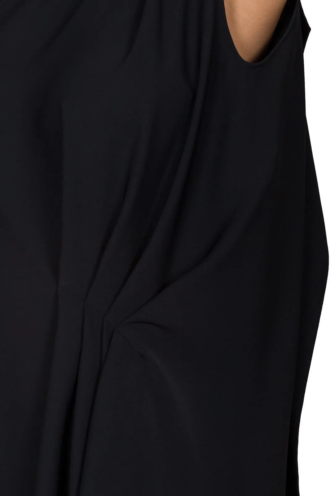 Gathered Shift Dress