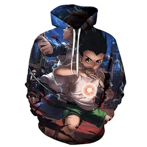 Hunter X Hunter Hoodies - HXH Gon Freecss 3D Printed Unisex Pullover Hoodie