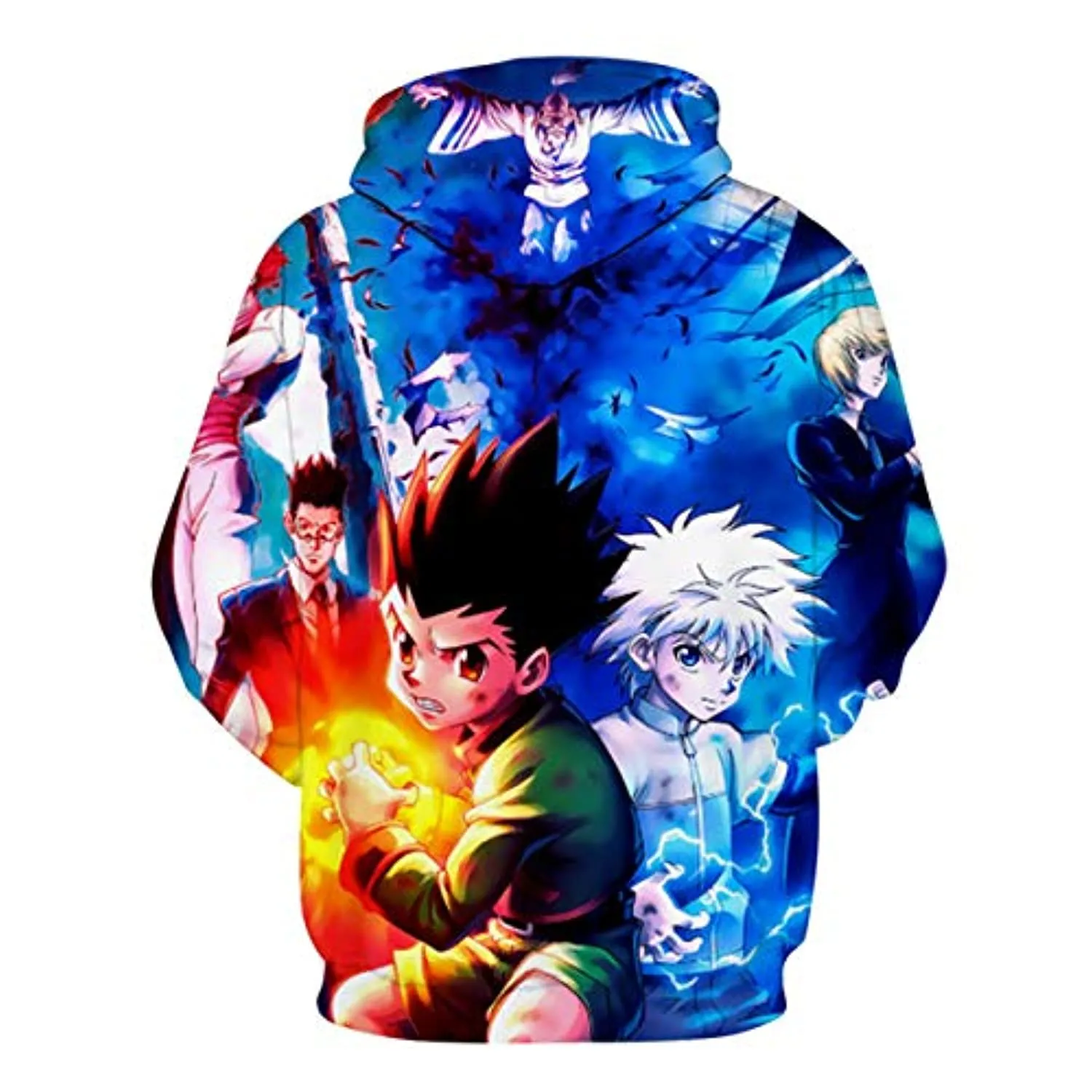 Hunter X Hunter Hoodies - HXH Gon Freecss Killua Zoldyck 3D Printed Unisex Pullover Hoodie