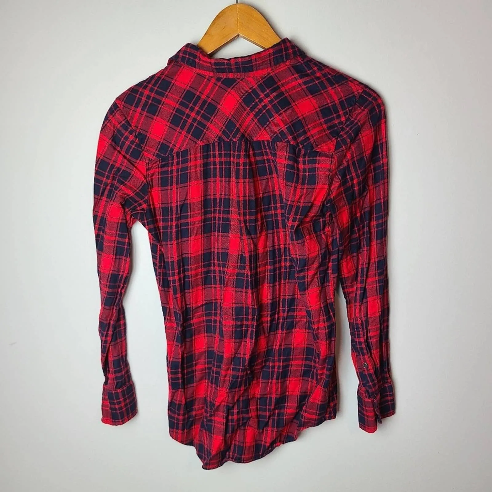 J. Crew Boy Fit Flannel Long Sleeved Shirt - XXS