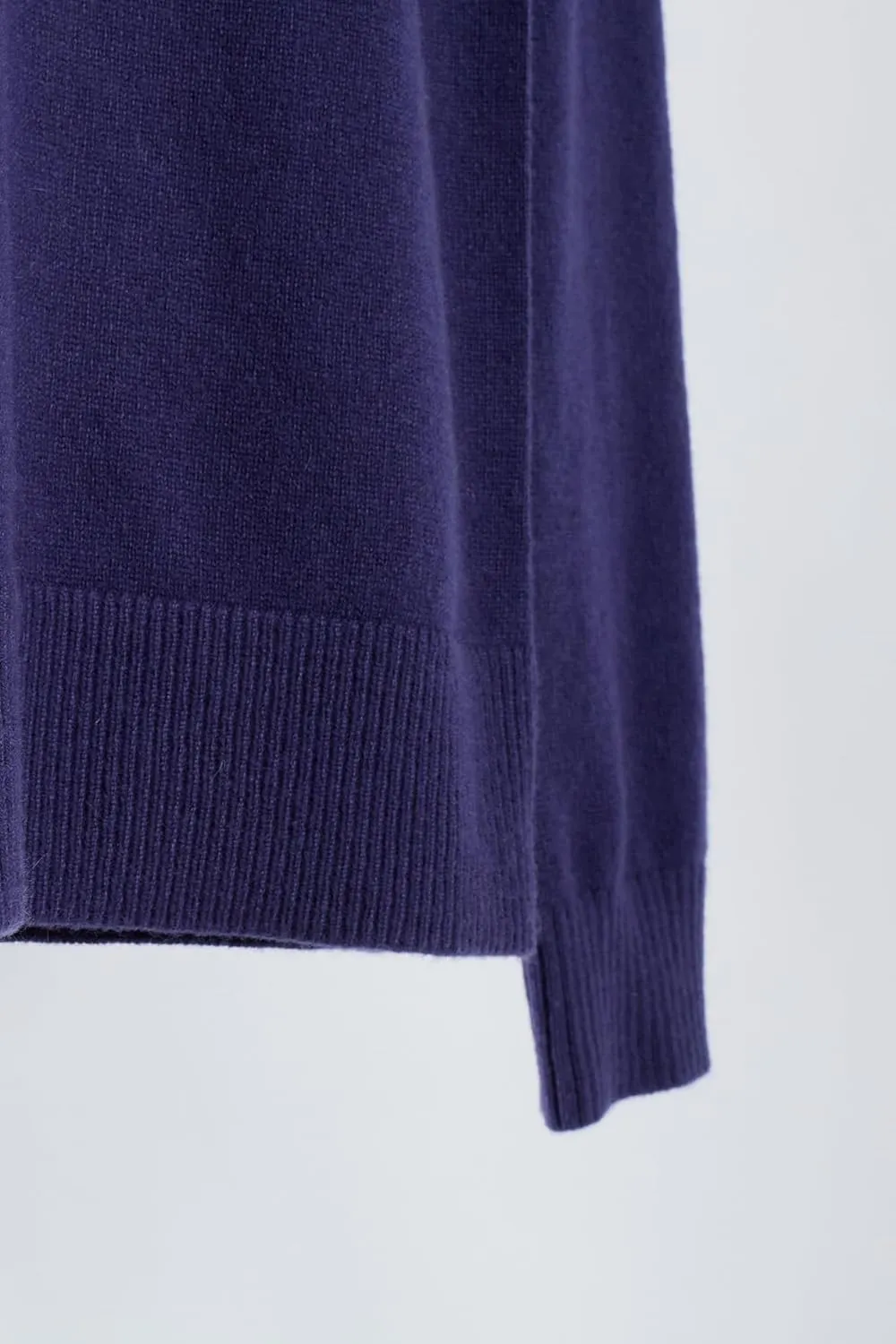 JENNIE LIU Women's 100% Pure Cashmere Long Sleeve Crew Neck Sweater