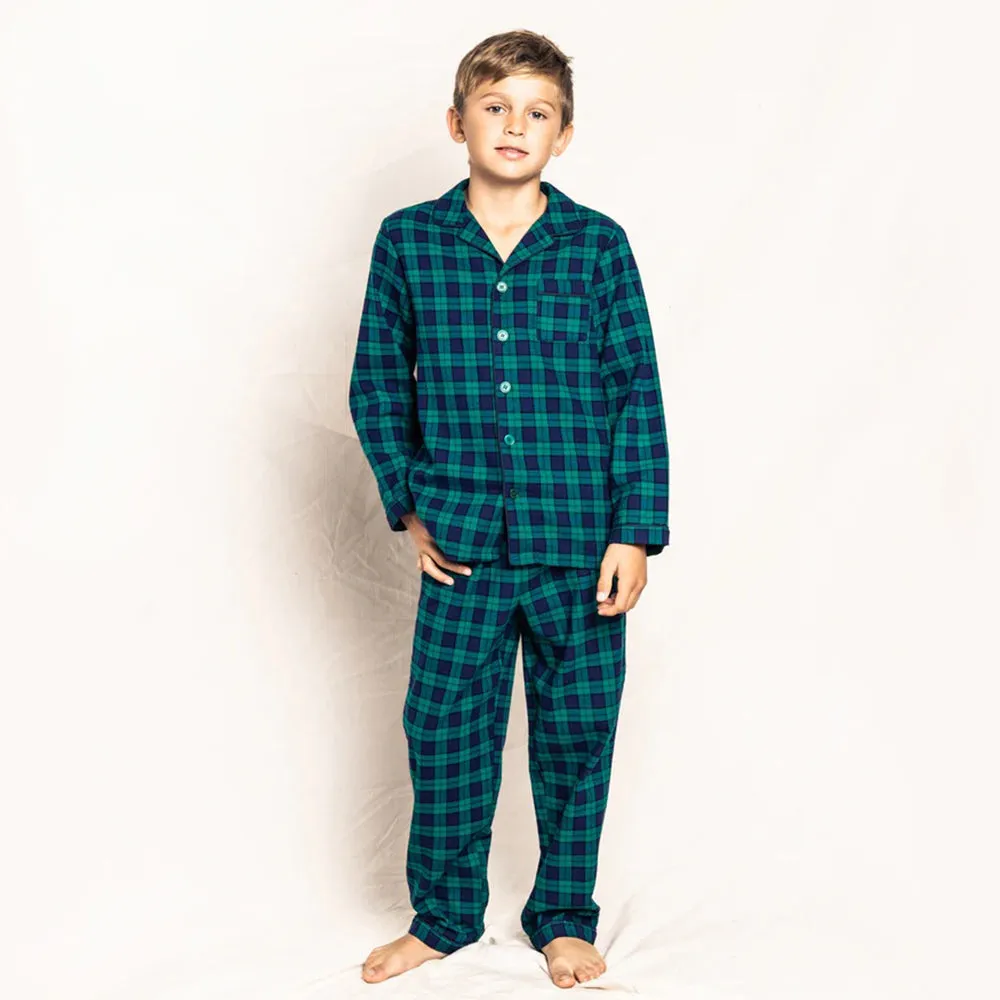 Kids Highland Tartan Pajama Set
