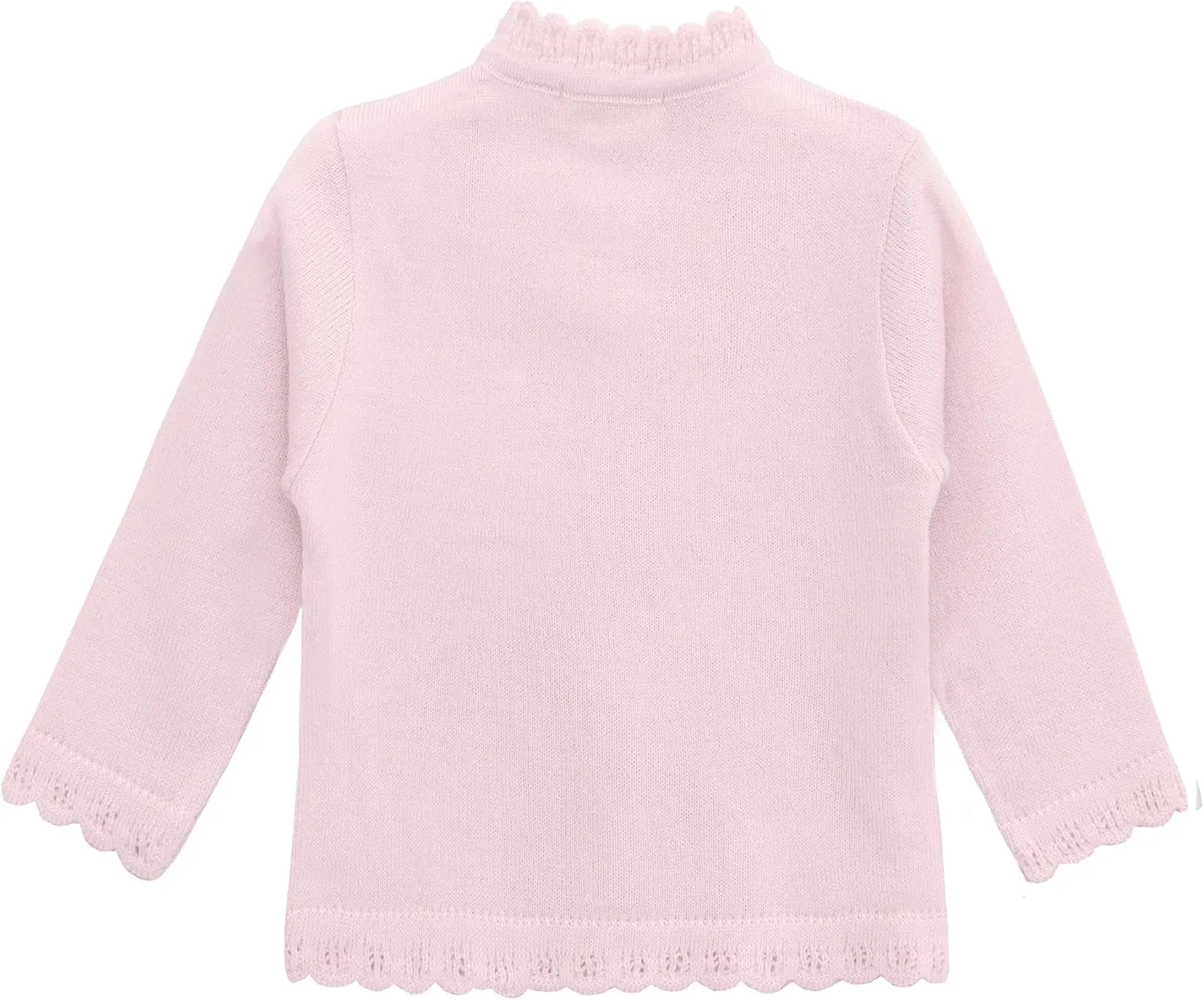 Lilax Baby Girls' Little Hearts Knit Cardigan Sweater