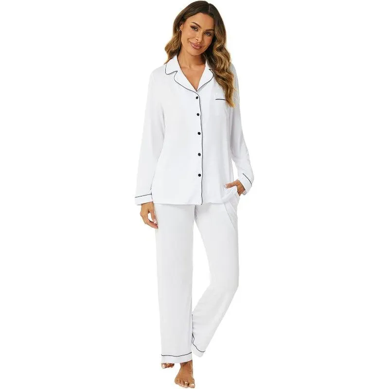 Long Sleeve Pajama Set  Comfortable Sleepwear and Lounge Wear