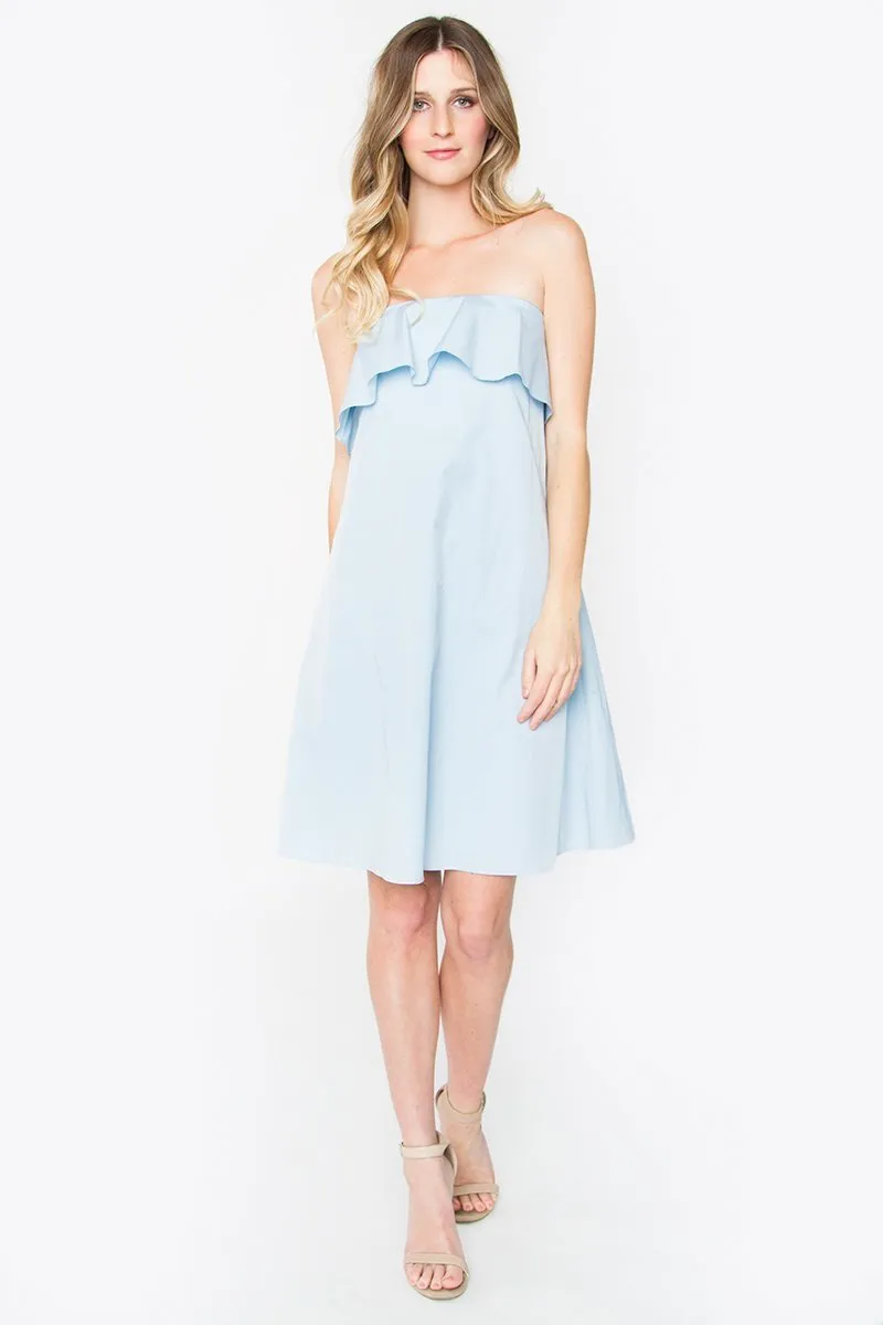 Martina Ruffle Shift Dress