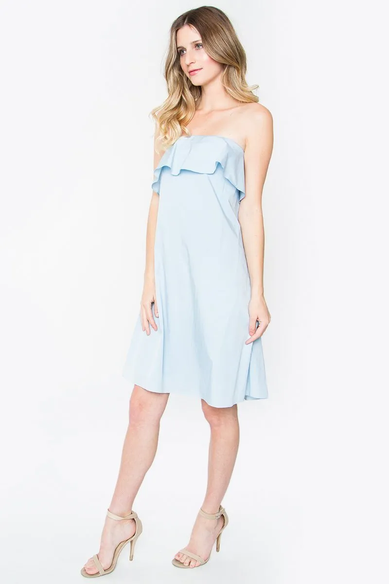 Martina Ruffle Shift Dress