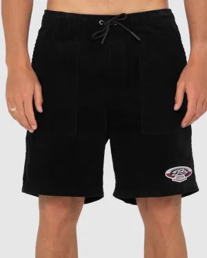 MENS 8 WALE WORKWEAR ELASTIC SHORTS
