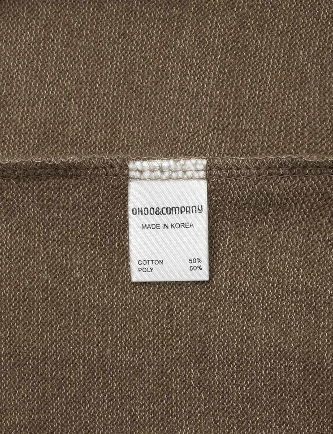 Ohoo Men's Cotton Blended Slim Fit Sweater Vest Knit V-Neck Sleeveless Pullover Sweater