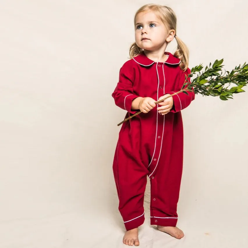 Red Flannel Cambridge Romper