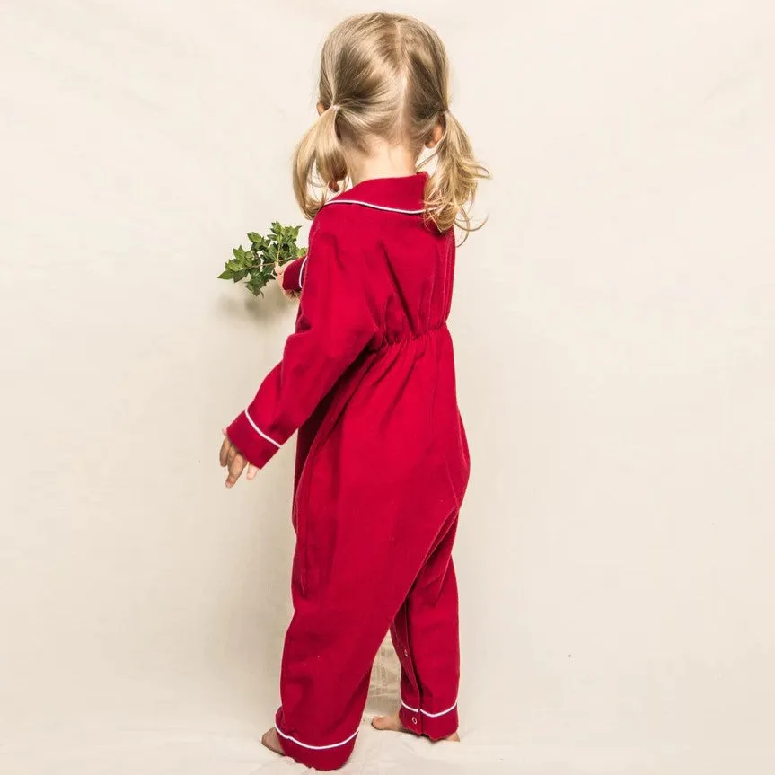 Red Flannel Cambridge Romper