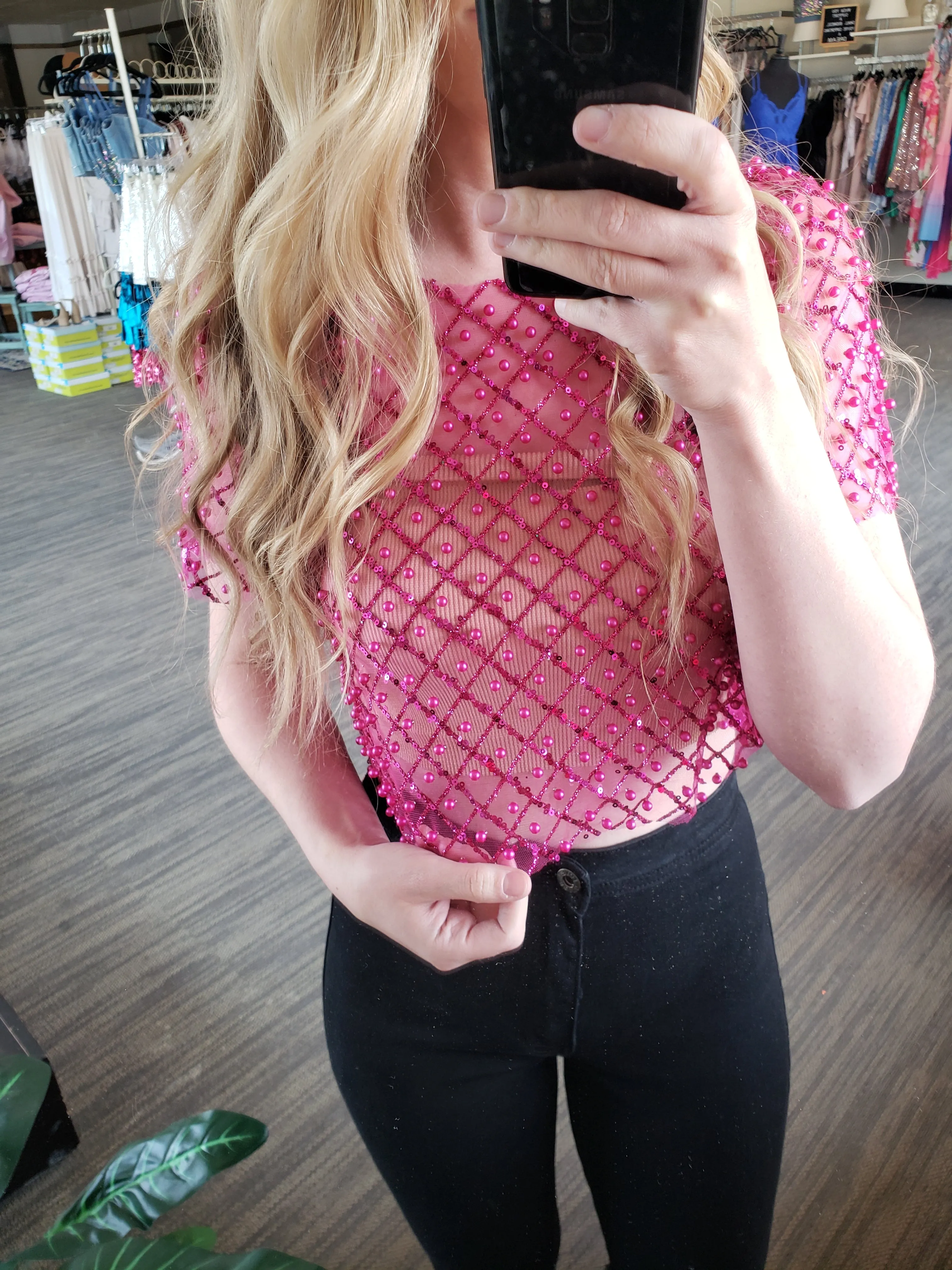 Seamless Nude Crop Tube