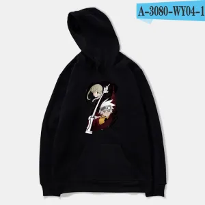 Soul Eater Hoodies MAKAALBARN Soul Eater Men Women Basic Hoodie Autumn Cotton Sweatshirt