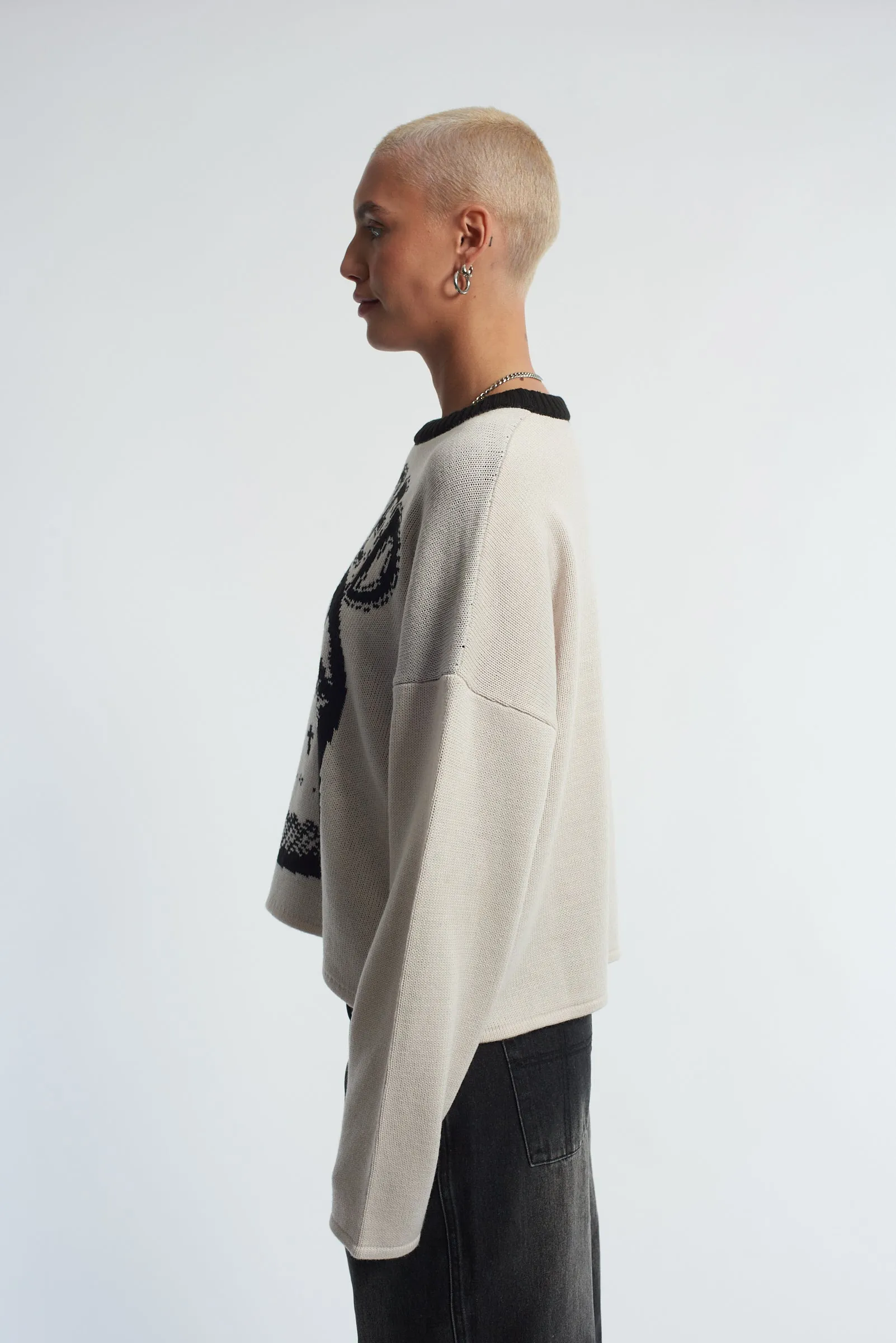 The Ragged Priest Mouthy Ragged Knit Jumper