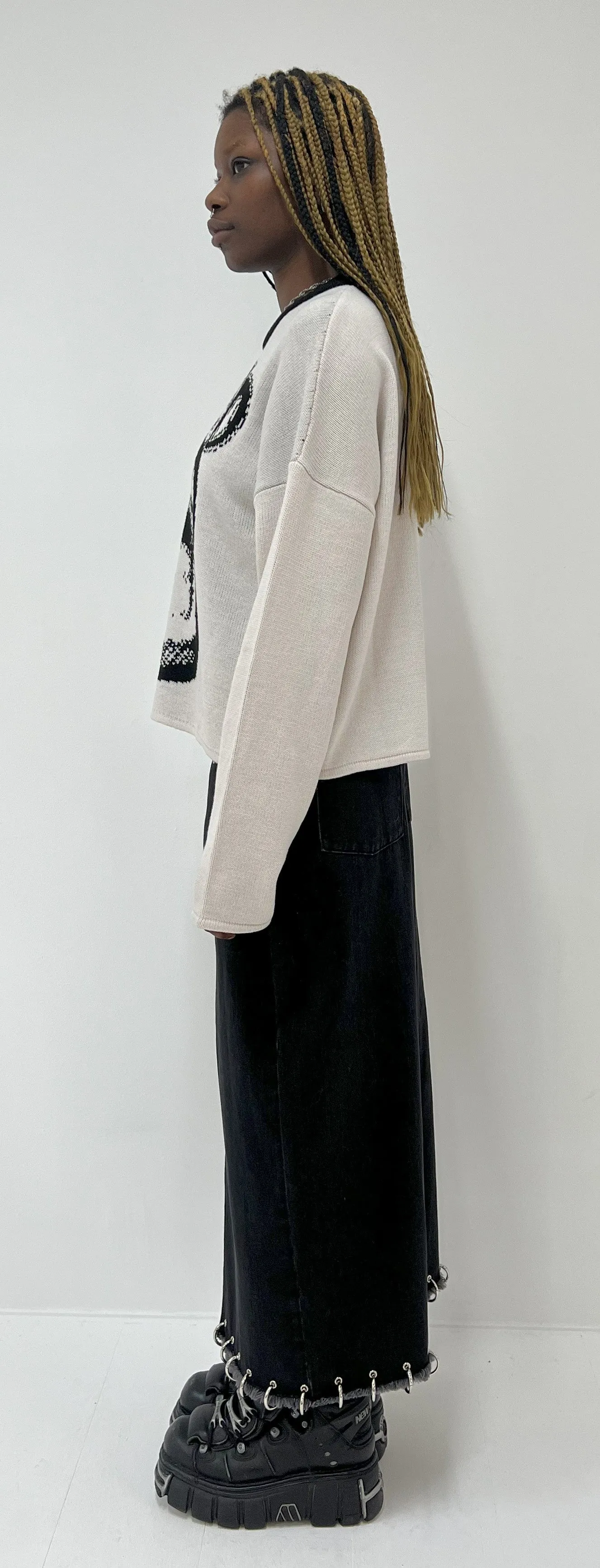 The Ragged Priest Mouthy Ragged Knit Jumper