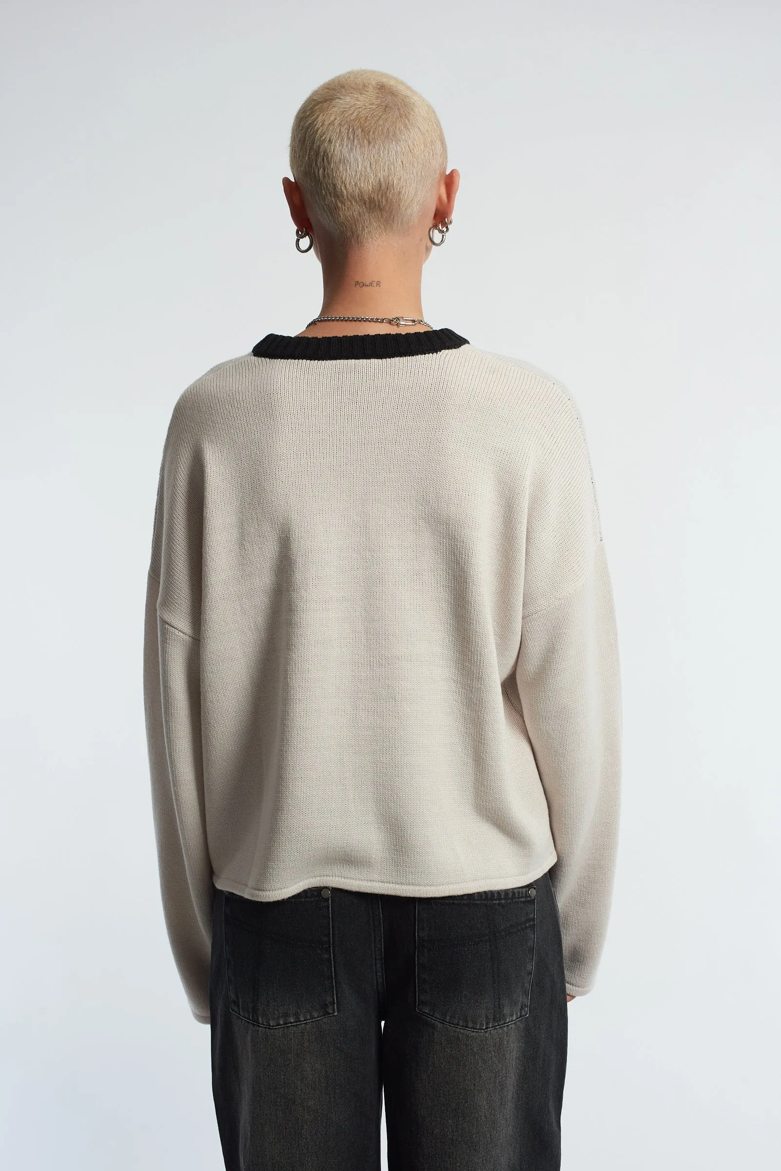 The Ragged Priest Mouthy Ragged Knit Jumper