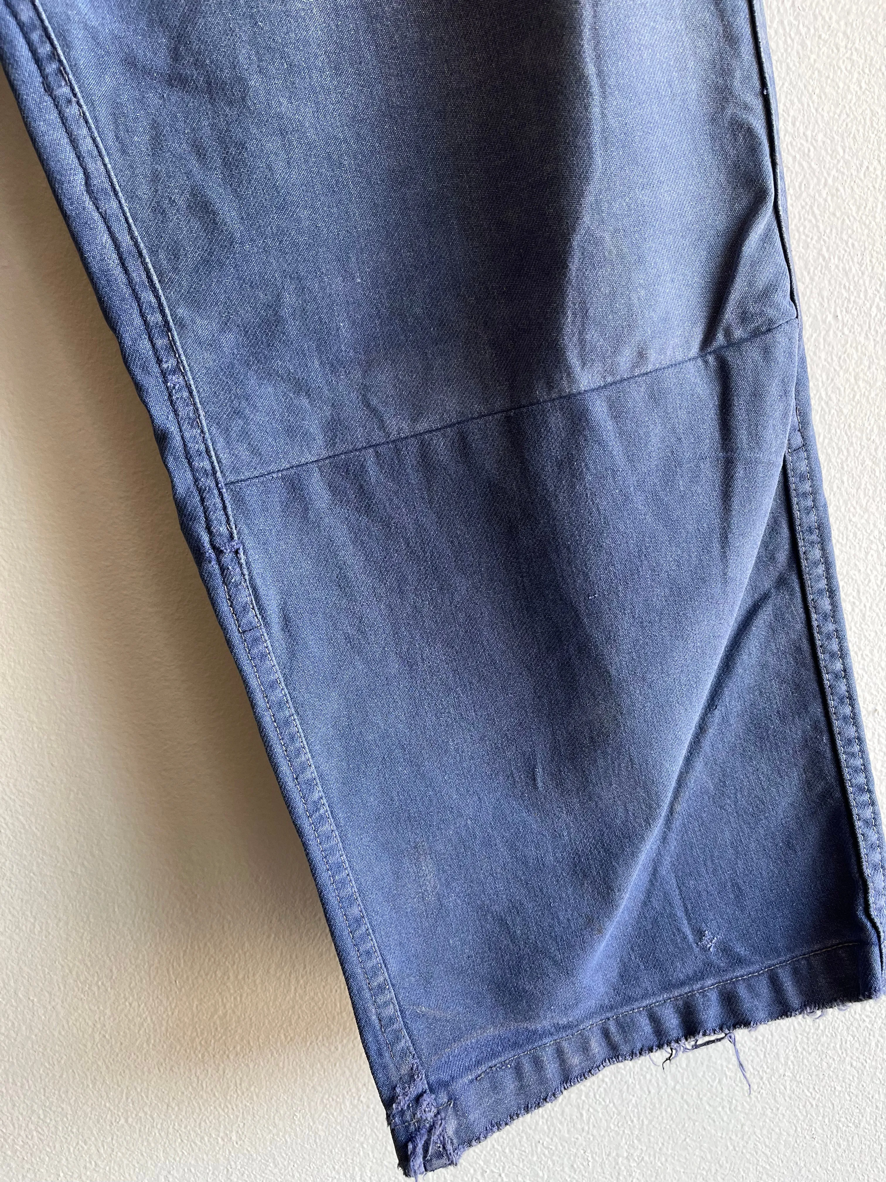 Vintage 1960s French Workwear Moleskin Pants