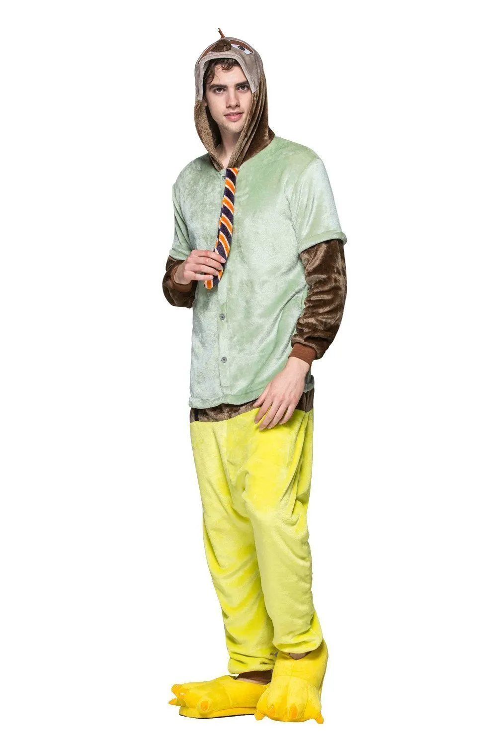 Zootopia Sloth Flash Adult Kigurumi Onesies Pajamas Costume